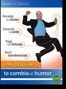 Campaña Link Celular - te cambia el humor